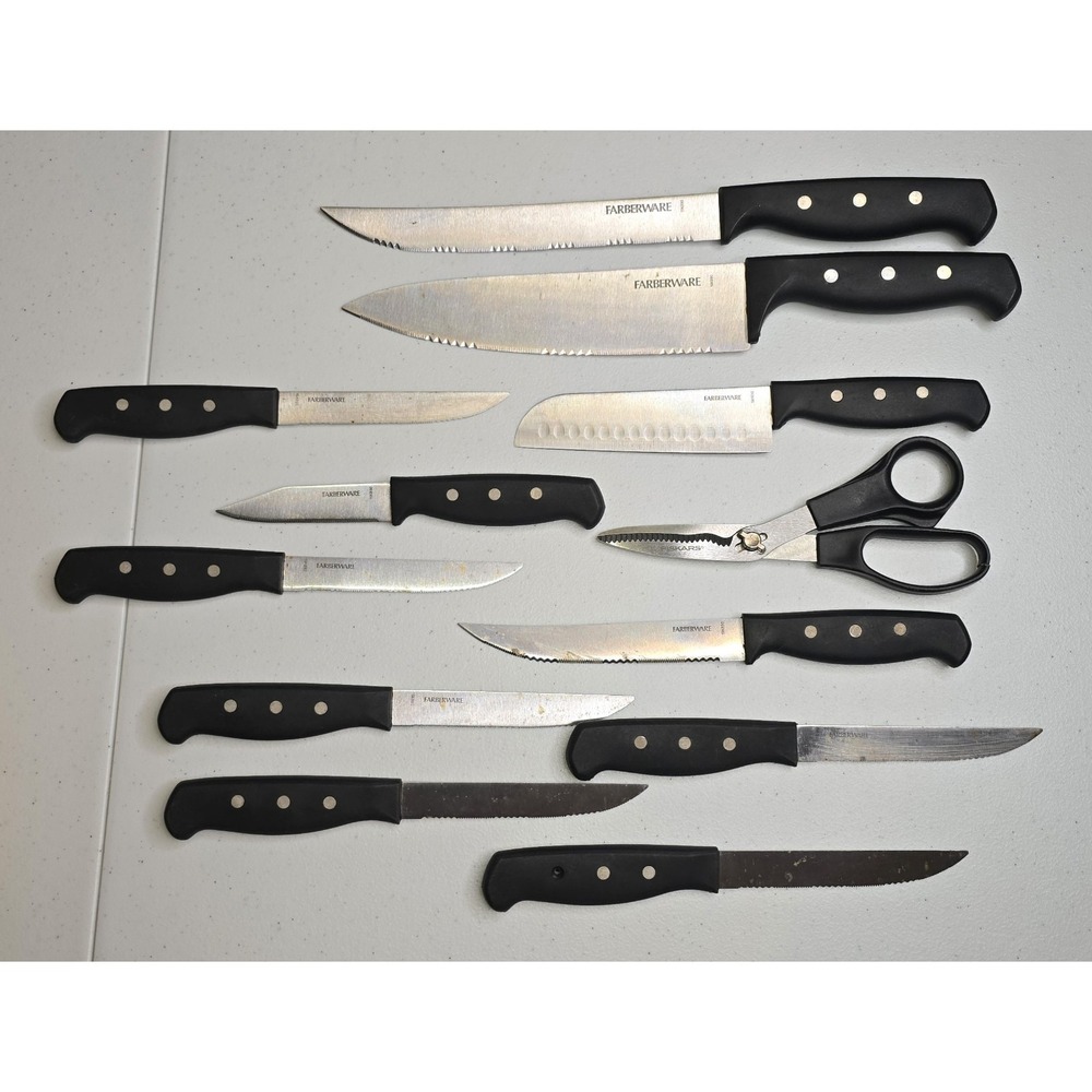 Farberware Knife Block And Set‎ 19K890 Kitchen -674